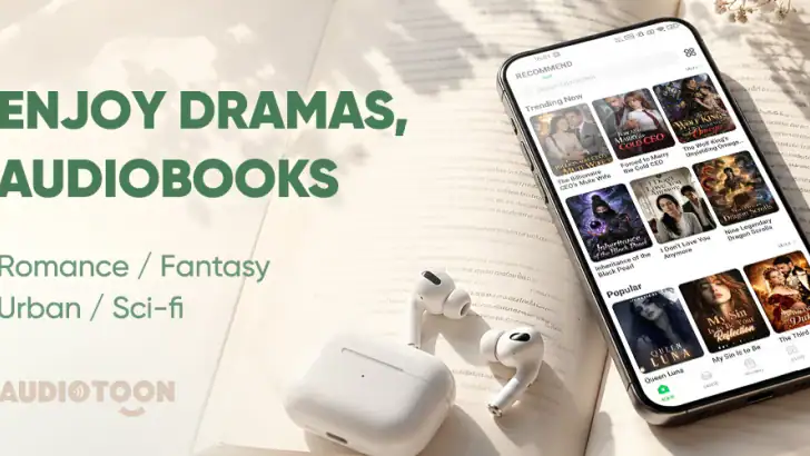 AudioToon : Drame, livre audio feature graphic