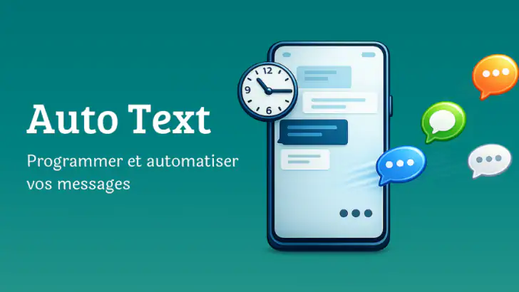 Auto Text: Message Automatique feature graphic