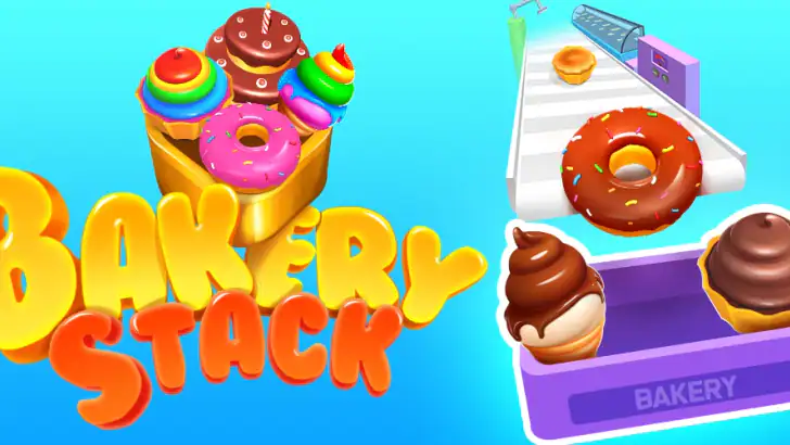 Bakery Stack: Cooking Games feature graphic