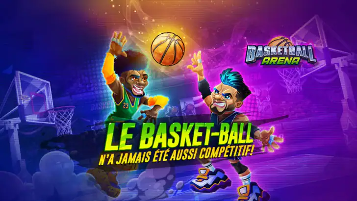 Basketball Arena: Jeu en Ligne feature graphic