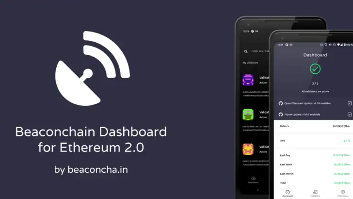 Beaconchain Dashboard feature graphic