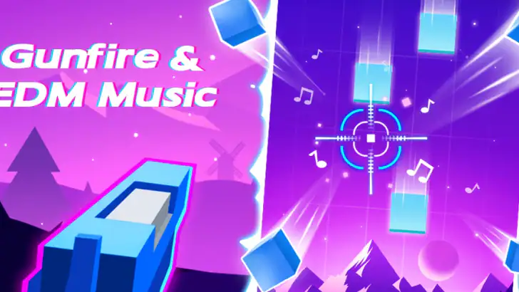 Beat Fire - Edm Gun Music Game feature graphic