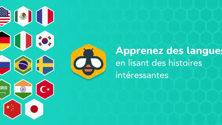 Beelinguapp: leçons d'anglais feature graphic