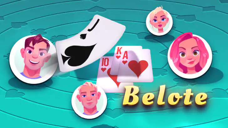 Belote Hors Ligne Individuel feature graphic