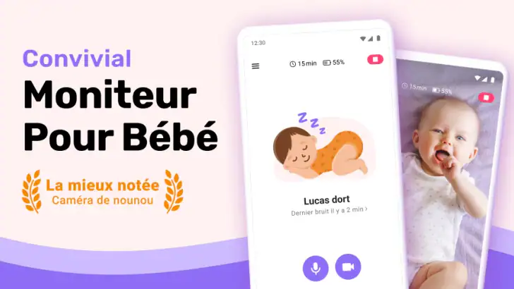Bibino: Moniteur pour Bébé feature graphic