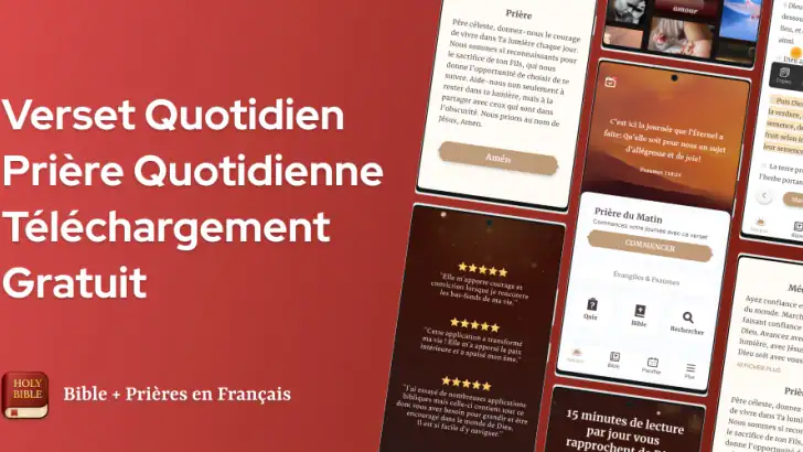 Bible + Prières en Français feature graphic