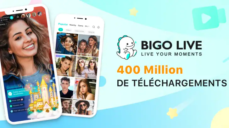 Bigo Live - Vidéo En Direct feature graphic