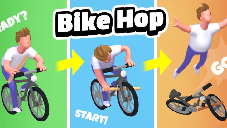 Bike Hop Cascades BMX de folie feature graphic