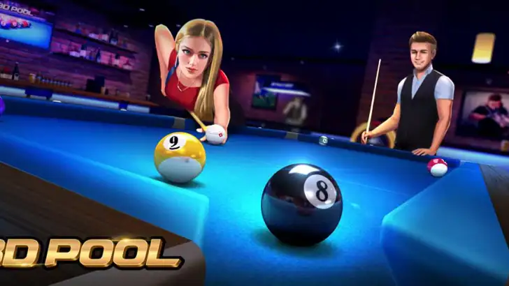 Billard 3D feature graphic