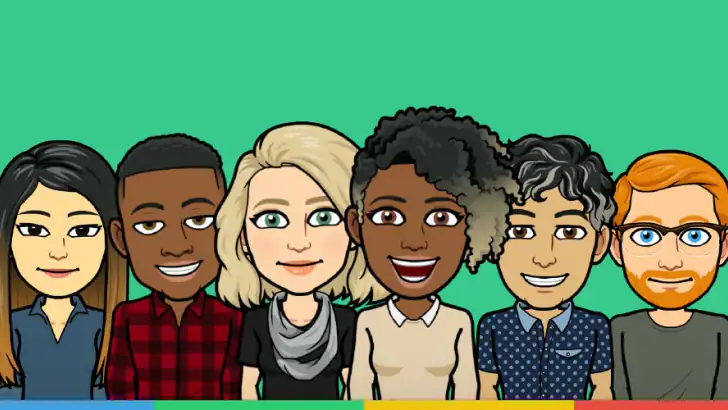 Bitmoji feature graphic