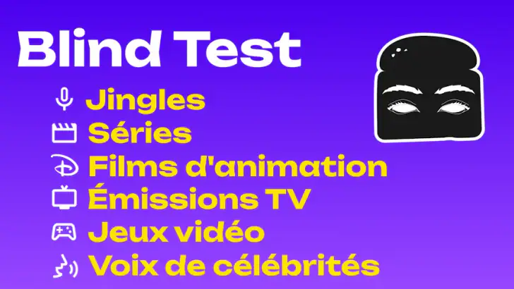 Blind Test - Pop culture feature graphic