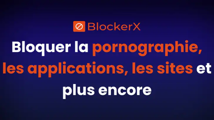 BlockerX: bloqueur de porno feature graphic
