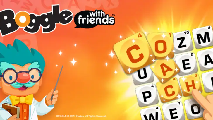 Boggle With Friends feature graphic