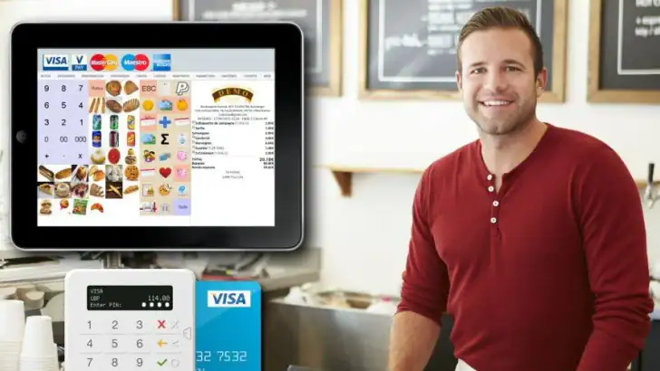 Caisse enregistreuse en ligne feature graphic