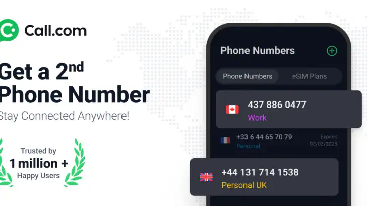 Call.com - Numéros virtuels feature graphic
