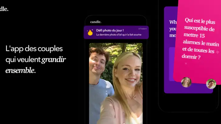 Candle: Questions & Jeu Couple feature graphic