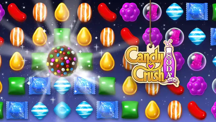 Candy Crush Soda Saga feature graphic