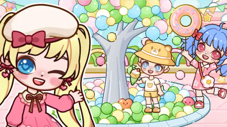Candyville:Avatar City feature graphic