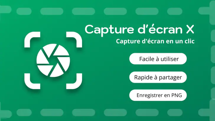 Capture d'écran - Screenshot X feature graphic