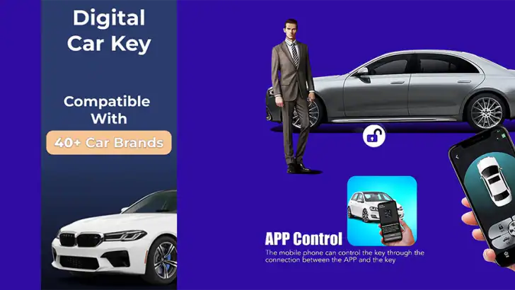 Car Key Smart Car Remote Lock feature graphic