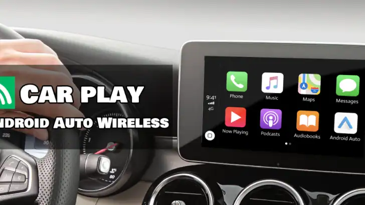 Car Play Android Auto Wireless feature graphic