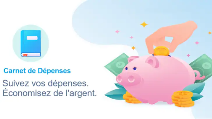 Carnet de Dépenses feature graphic
