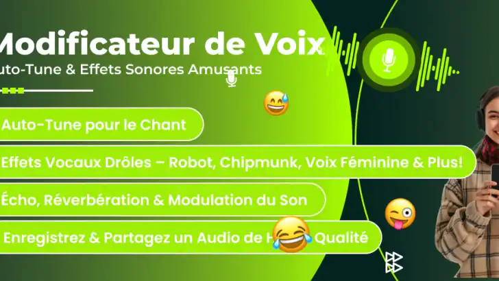 Changeur de voix feature graphic