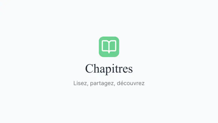 Chapitres feature graphic