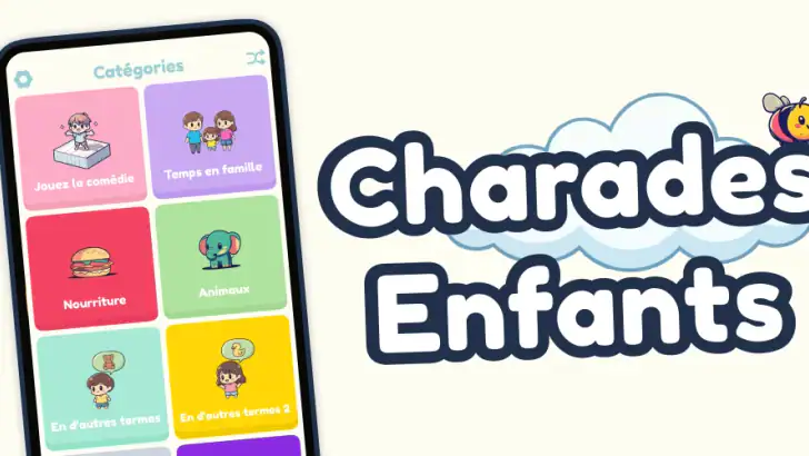 Charades Enfants : Jeu de Mime feature graphic