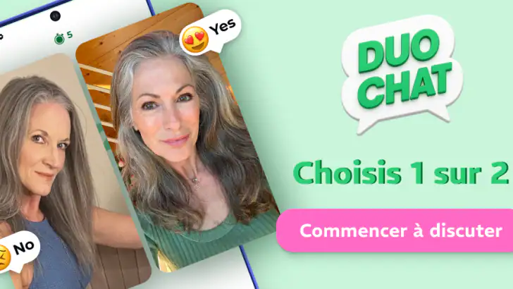 Chat en ligne: DUO Chat feature graphic