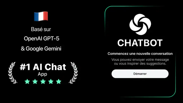 Chatbot - IA en français feature graphic
