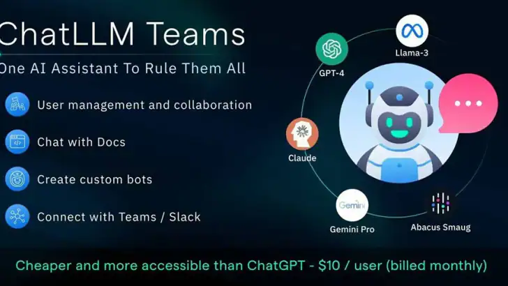 ChatLLM: AI Assistant & Chat feature graphic