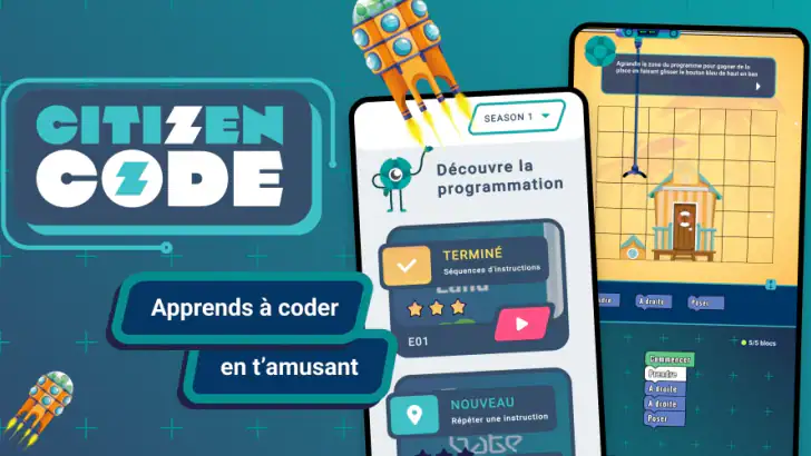 Citizen Code: Apprends à Coder feature graphic