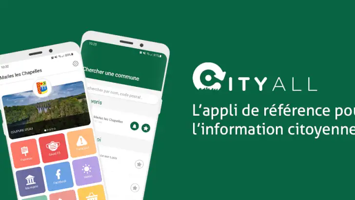 CityAll : le citoyen connecté feature graphic