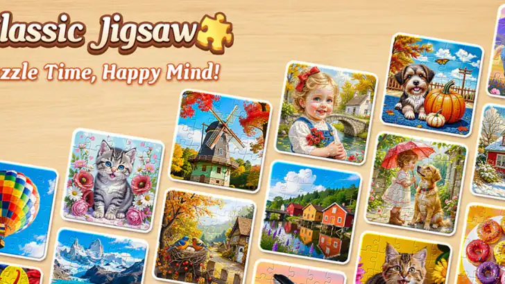 Classic Jigsaw feature graphic