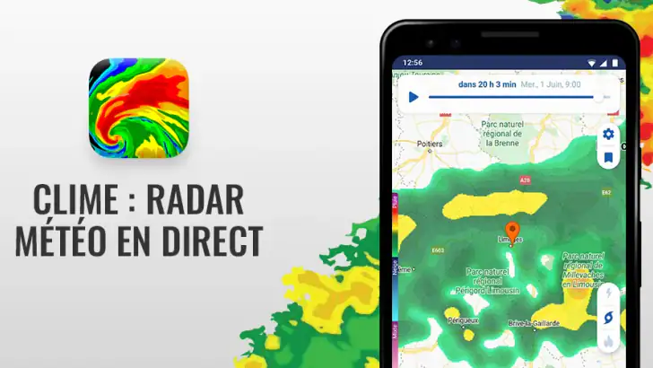 Clime : Radar météo en direct feature graphic