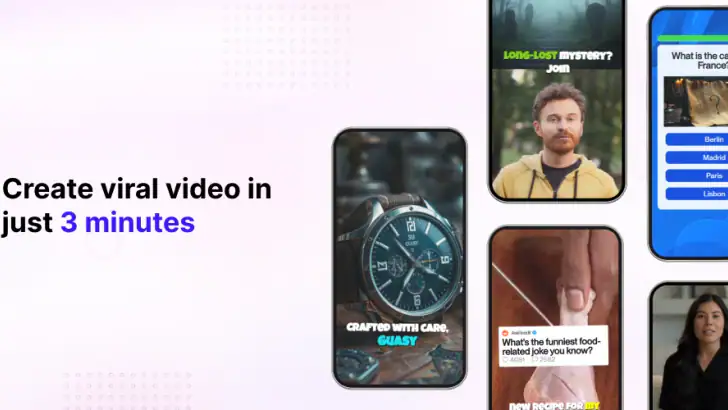 Clipwise: AI Video Generator feature graphic