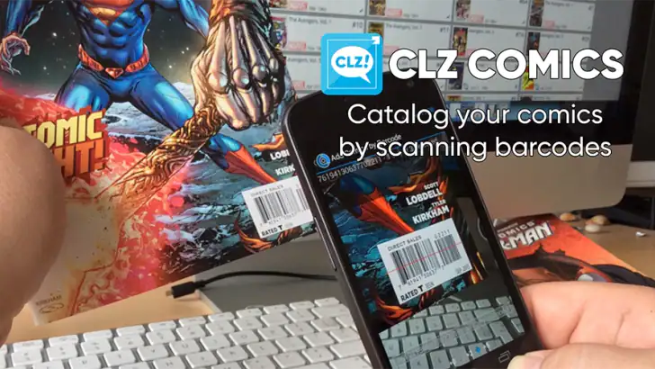 CLZ Comics - base de données feature graphic