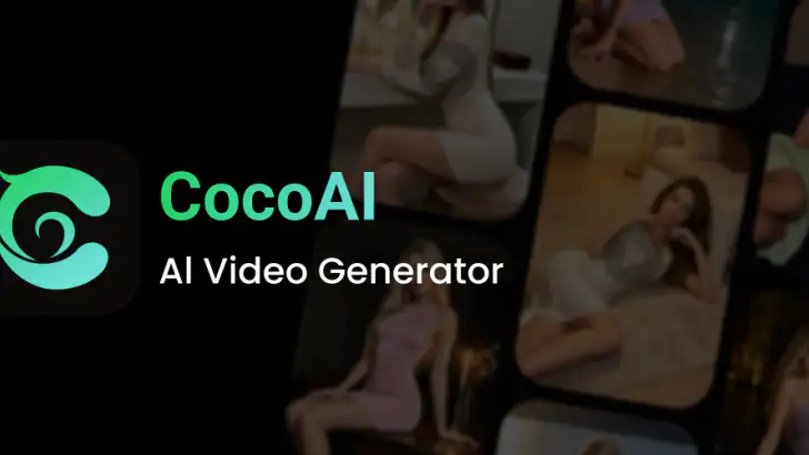 CocoAI - AI Video Generator feature graphic