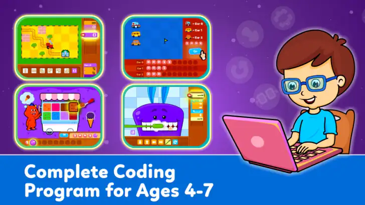 Coding Games For Kids feature graphic