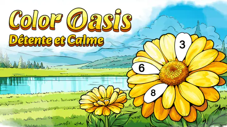 Color Oasis - Color by Number feature graphic
