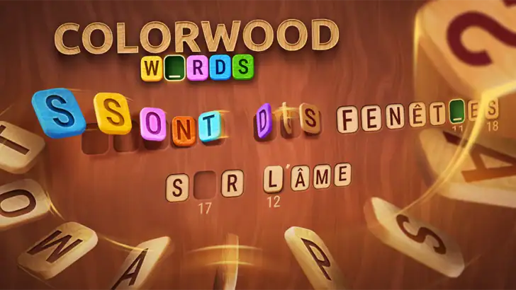 Colorwood Words – Jeu de Mots feature graphic