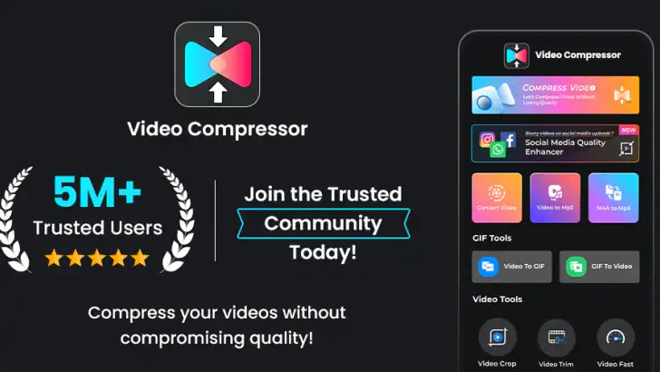 Compresser des Vidéos, mov mp4 feature graphic