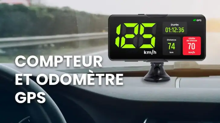 Compteur de Vitesse GPS - km/h feature graphic