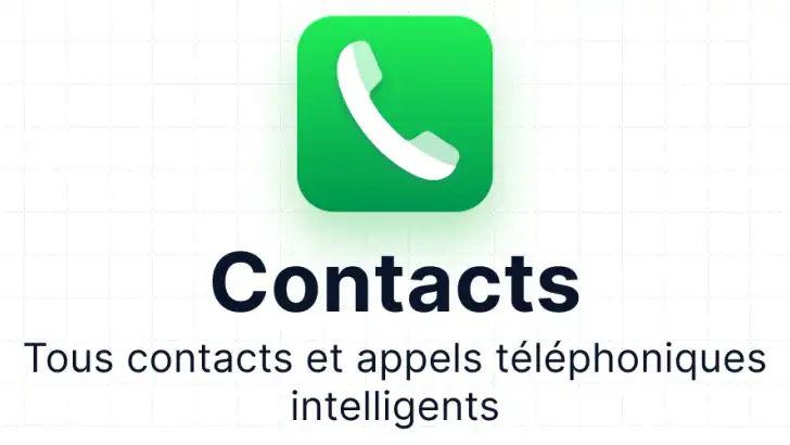 Contacts - Appel Téléphonique feature graphic