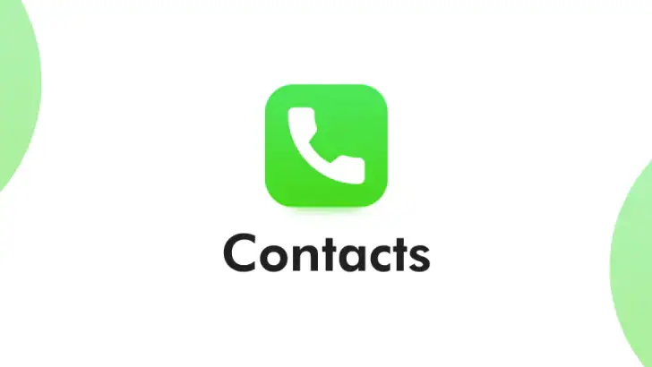 Contacts : Appli Téléphone feature graphic