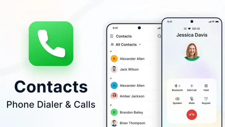 Contacts - Phone Calls feature graphic