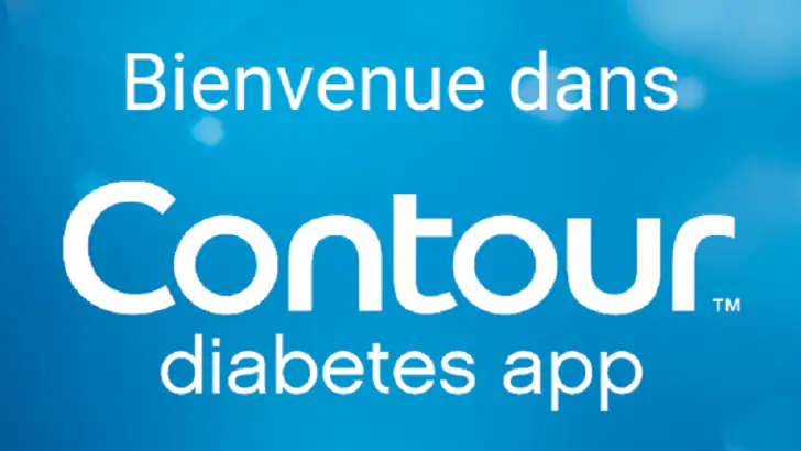 CONTOUR DIABETES app (FR) feature graphic