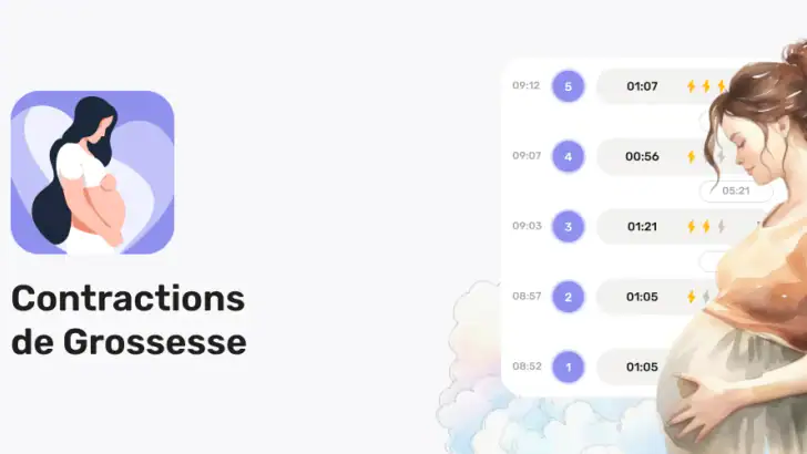 Contractions de grossesse feature graphic