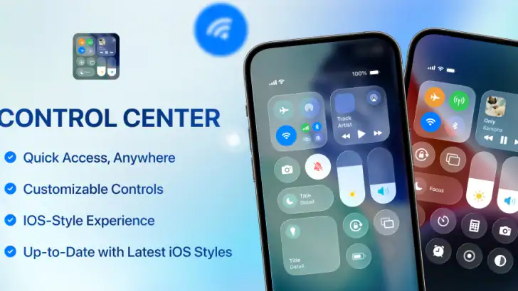Control Center iOS 26 feature graphic
